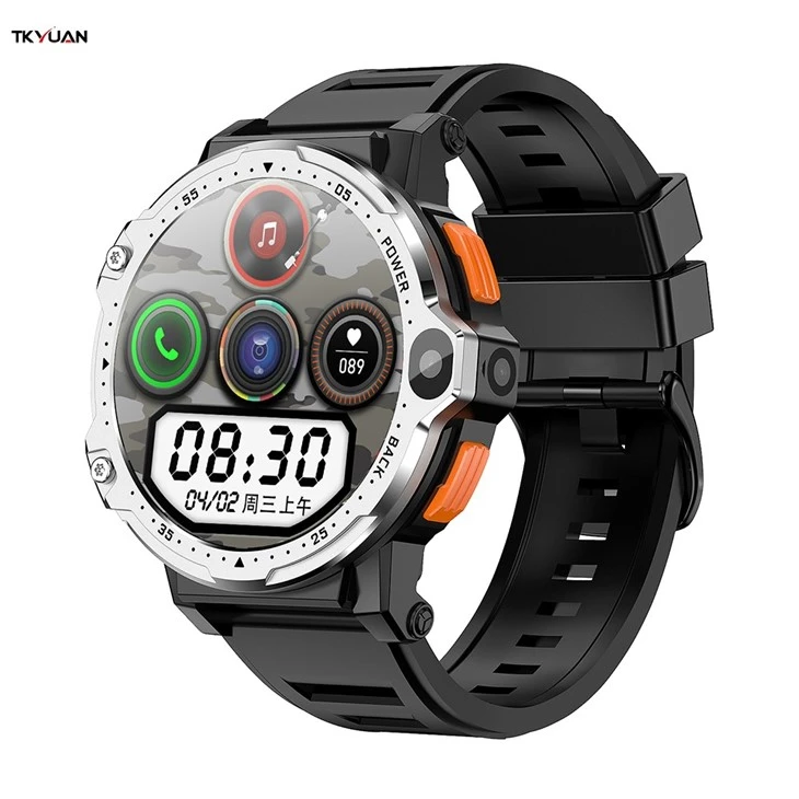 Military Android Wear 4G Smart Watch
